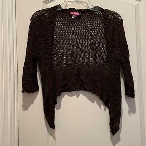 Dark Brown Shrug